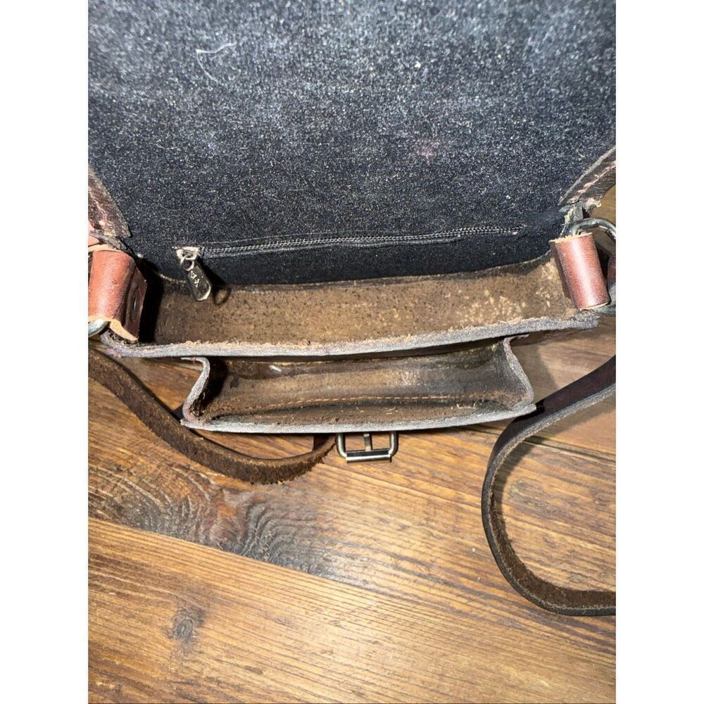 Beautiful Handmade leather shoulder bag - Picture 13 of 16